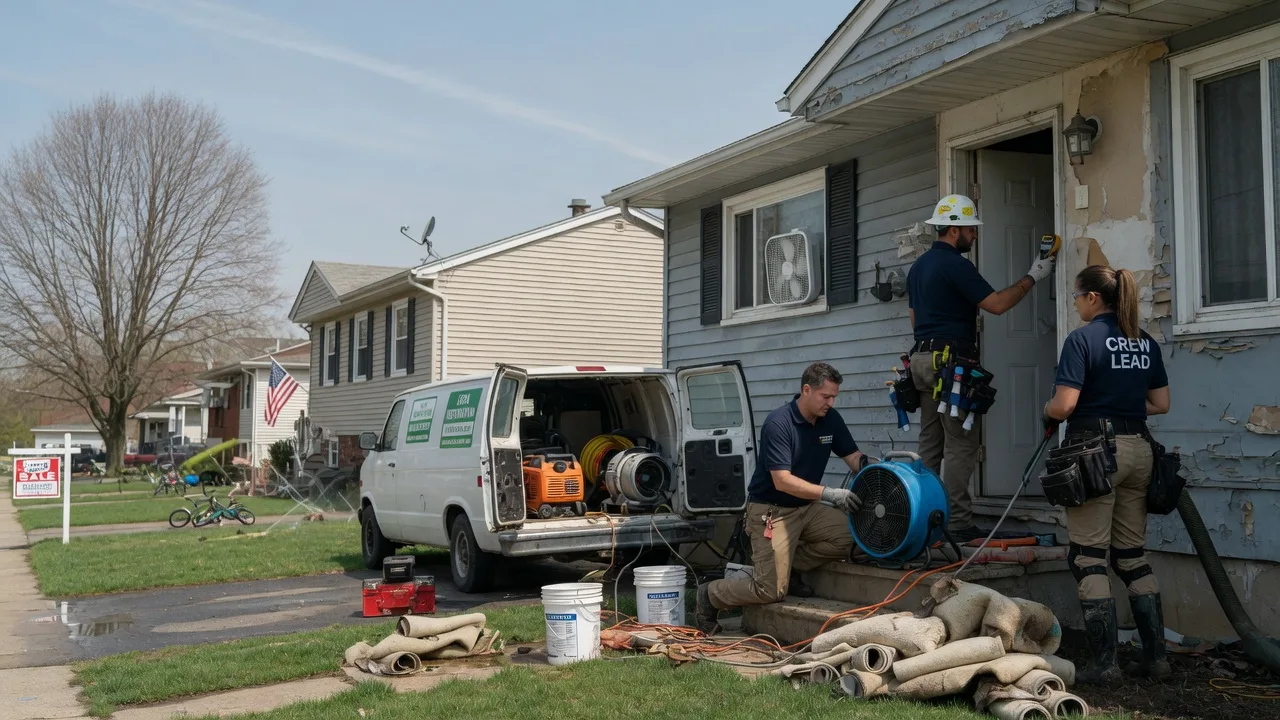 Flood Cleanup in Eden Mills, VT near me